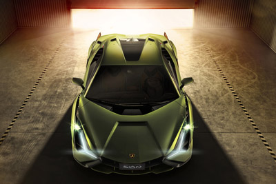 Lamborghini Sian 819 hp Hybrid Limited Edition Supercar 2019 